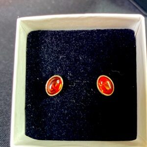 Amber Earrings